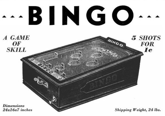 Un bingo à monnayeur